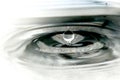 Water drop and spalsh Royalty Free Stock Photo