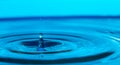 Water drop splash Royalty Free Stock Photo