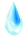 Water drop vector icon symbol illustration Royalty Free Stock Photo