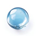 Water Droplet Sphere. Generative ai Royalty Free Stock Photo