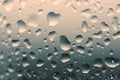 Water droplets on a glass