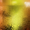 Water droplets on glass bottle Royalty Free Stock Photo