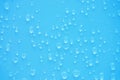 Water droplets on glass. Raindrops