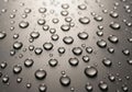 Water Droplets Pattern on Clean White Surface Background Royalty Free Stock Photo