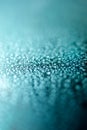 Water Droplets Texture. Rain Drops on Glass Window Background. Vertical photo Royalty Free Stock Photo