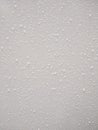 Water droplets on white board, background image Royalty Free Stock Photo