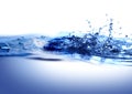 Water dropping Royalty Free Stock Photo