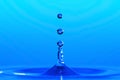 Water drops Royalty Free Stock Photo