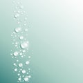 Water drops background