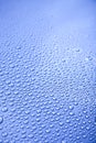 Water drops background, fresh blue theme