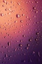 Water drops background.