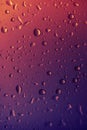 Water drops background