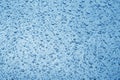 Water drops on car surface in navy blue tone Royalty Free Stock Photo