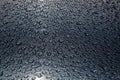 Water drops darken background texture Royalty Free Stock Photo