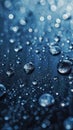 Water Drops on Glass Background - A Captivating Display of Nature's Ephemeral Beauty