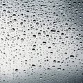 Water drops on glass background. Rain drops on window glass Royalty Free Stock Photo