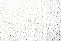 Water drops on glass. Rain droplets on window surface Royalty Free Stock Photo