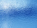 Water Drops on Glass Surface