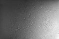 Water drops on gray metal background texture with smooth transition of lighting Royalty Free Stock Photo