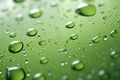 water drops green background image Royalty Free Stock Photo