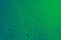 Water drops green background texture Royalty Free Stock Photo