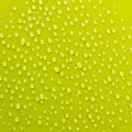 Water Drops On green Background Texture colorful waterdrop square Royalty Free Stock Photo