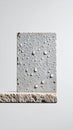 Water Drops on Light Grey Stone Surface Royalty Free Stock Photo