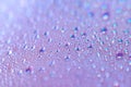 Water drops, macro Royalty Free Stock Photo