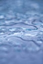 Water drops, macroperspective Royalty Free Stock Photo