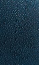 Water drops on metal surface. Water Droplets Background image. Surface Background. close-up photography.