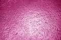 Water drops on metal surface in pink tone Royalty Free Stock Photo