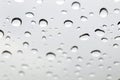 Water drops on mirror, water bubble drops wallpaper, rain drop on glass for background selective focus Royalty Free Stock Photo