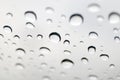 Water drops on mirror, water bubble drops wallpaper, rain drop on glass for background selective focus