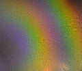 Water drops rainbow background Royalty Free Stock Photo