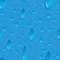 Water drops seamless