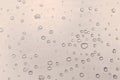 Water drops on smooth surface close up background Royalty Free Stock Photo