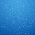 Water drops vector abstract background