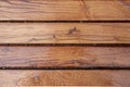 Water drops on wooden surface. Wet bench surface Royalty Free Stock Photo