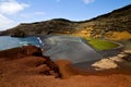 Water in el golfo lanzarote