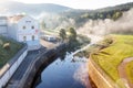 Water electric power station, Lipno, South Bohemia, Czech republic