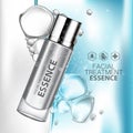 Water Essence Skin Care Cosmetic vector illustration