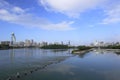 Water exchange system of yuandang lake