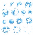 Water explosion special effect fx animation frames sprite sheet. Vortex water and thunder power explosion frames for flash animati