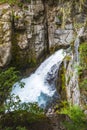 Water fall in Cristian fall area,scene in mt.Rainier National park,Wa,Usa