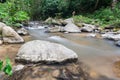 Water fall in deep forest,Chiang Mai Thailand Royalty Free Stock Photo