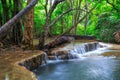 Water fall in deep forest Thailand Royalty Free Stock Photo