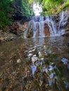 Water fall nature relaxing mood booster