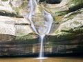 Water fall at old mans cave Royalty Free Stock Photo