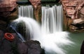 Water falls and cascades of Yun-Tai Mountain China