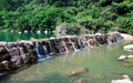 Water falls and cascades of Yun-Tai Mountain China